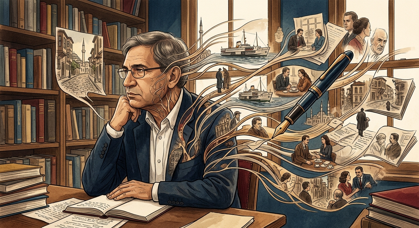 Orhan Pamuk Bir Roman Kahramanının Anatomisi